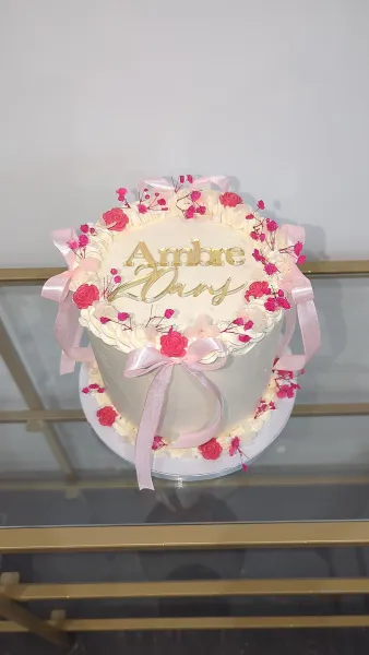 Gâteau design façon vintage en Seine et Marne (77)