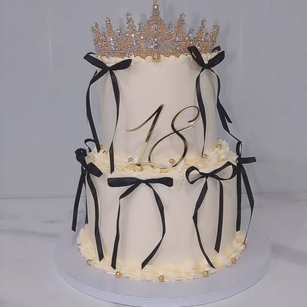 Gâteau design sur mesure pour les 18 ans d'une jeune fille à Héricy (77)