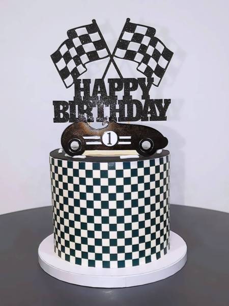 Un anniversaire 100% course automobile pour un bébé d'un an à PAMFOU (77)